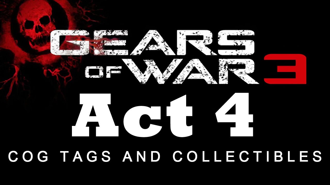 InfecT Team . xBox360: Gears of War 3 - COG Tags e Itens Colecionáveis de