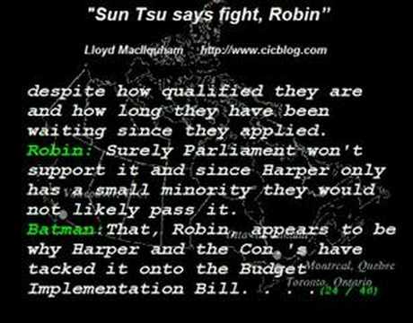 20. Sun Tsu says fight, Robin