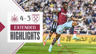Extended Highlights | Late Barnes Double Denies Victory | Newcastle 4-3 West Ham | Premier League