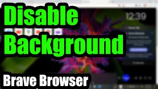 How to disable background images? (Brave browser) screenshot 3