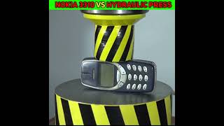 Hydraulic Press vs Nokia 3310🔥 #shorts #youtubeshorts #viral @MrBeast