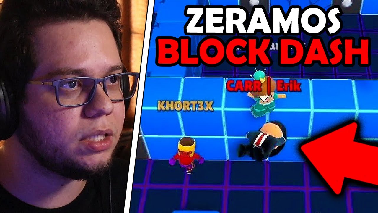 Live de Stumble Guys para zerar o Block dash!!😱 