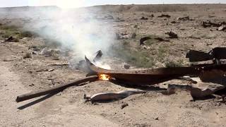 Incendiary Grenade Melts Through Steel Beam Wealth
