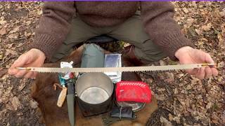 Mors Kochanski 2kg Pot Survival Kit Contents