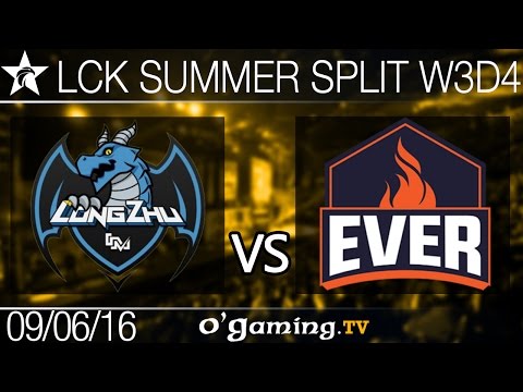 Longzhu Gaming vs ESC Ever - LCK Summer Split 2016 - W3D4