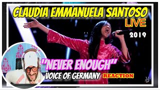 Claudia Emmanuela Santoso │ "Never Enough" │'Voice of Germany' 2019 REACTION!