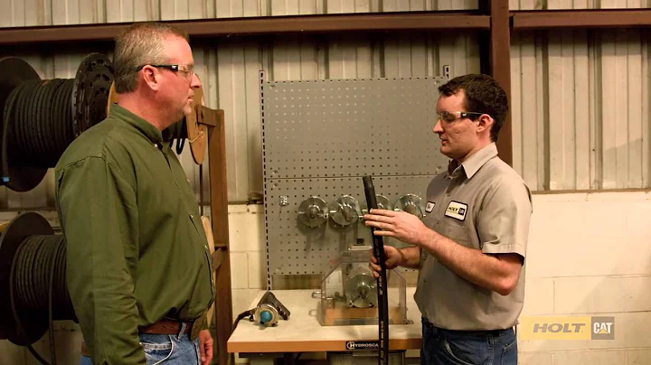 Digging Deeper with HOLT CAT   Hydraulic Hose Making v 2