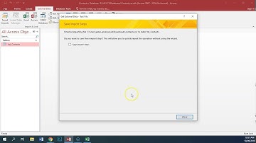 IGCSE ICT DB1.5 - Importing records