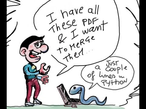 Python to merge more pdf files into one