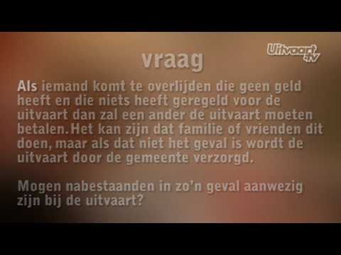 Uitvaart door gemeente bijwonen?