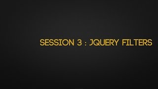 Celebrity #5 Understanding jQuery in Tamil - jQuery Filters Part II Profile