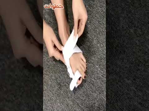 مصحح لتعديل أصبع القدم الإبهام  