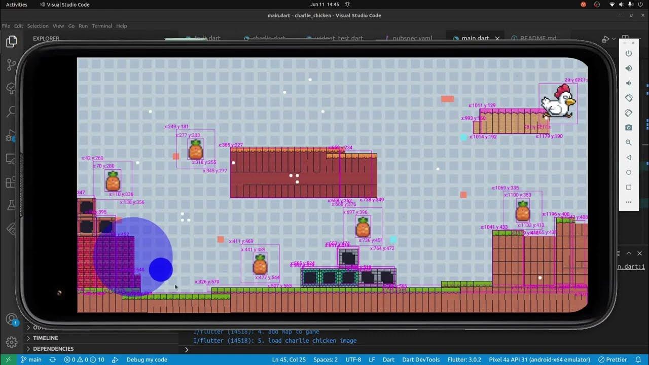 11. Collision Between Two Sprites in Flutter Flame Charlie YouTube