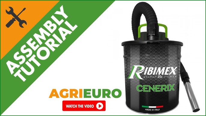 Aspira cenere Ribimex Cenerill: pulisci il camino e la stufa a pellet senza  cattivi odori! 