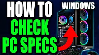 how to check pc specs on windows 11 pc 🖥️ (no downloads required!)