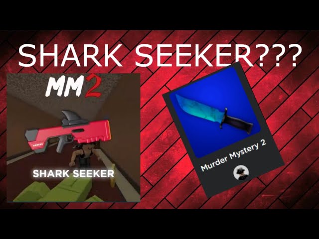 nerf sharkseeker mm2 red new roblox gun toy