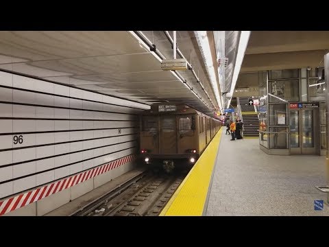 Nyc Subway D Types And Ab Standards Passing 96th 2nd Ave Youtube - mta dekalb avenue subway station in roblox youtube