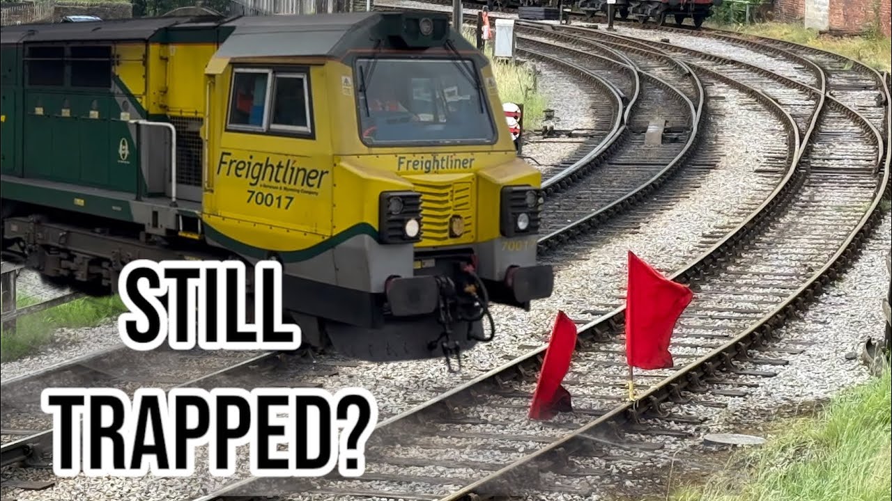 UPDATE & More film from K&WVR Diesel Gala & derailment. 70017 & 50021. 24/6/25