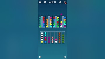 BALL SORT PUZZLE LEVEL 401