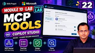 Module 10 Lab: Add an MCP tool to the agent | Copilot Studio AB-620