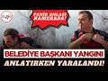 Belediye başkanı canlı yayında yaralandı! Panik anları kameraya böyle yansıdı…