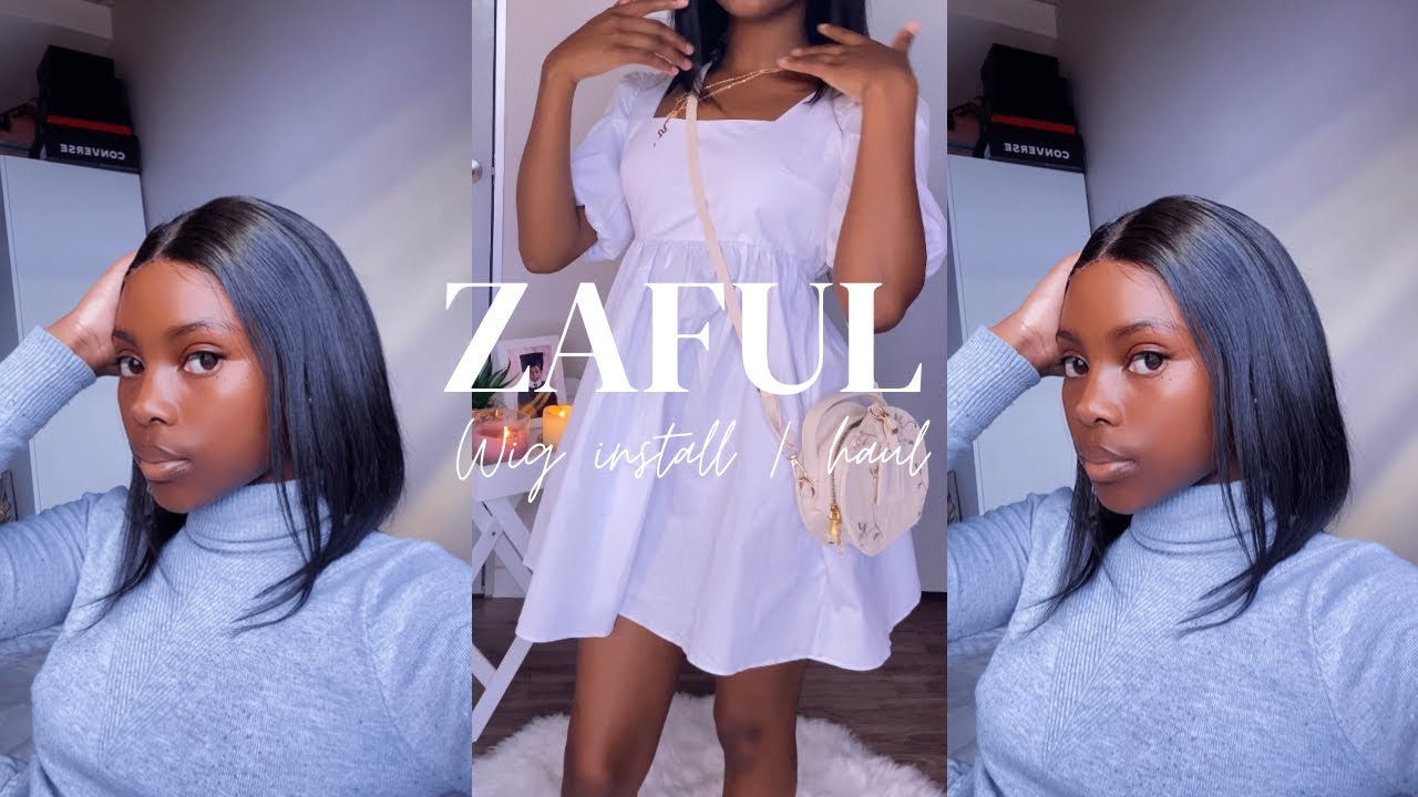 ZAFUL Wig install + Outfit Are Zaful wigs worth it? YouTube