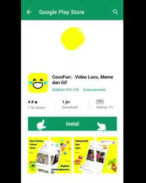 Story' wa lucu cocofun dan Snack video(2)