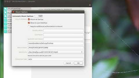 How to Automaticaly mount drives on startup Ubuntu 16.04