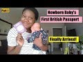 MY BABY'S FIRST BRITISH PASSPORT | Dual Citizenship: First Time Mum/Mom VLOG