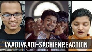 Vaadi Vaadi Song REACTION | Sachien Song | Thalapathy Vijay | Genelia | RECit Reactions