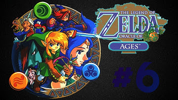 OldButGold - Legend of Zelda: Oracle of Ages Gameplay Part 6 - Crescent Island [GBC]
