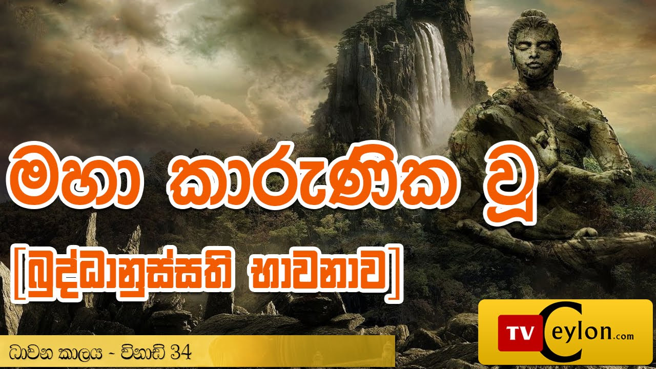 Maha Karunika Wu Shanthi Nayakayan Wahansa  Buddhanussati Bhavanawa Sinhala