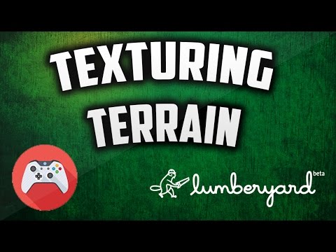 How to Paint the Terrain in Lumberyard Engine