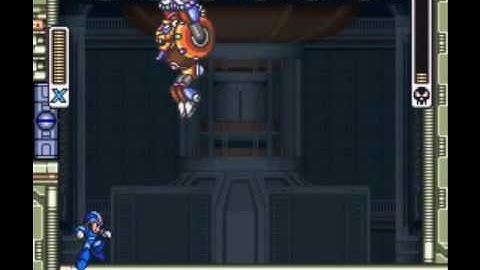 Megaman X - No damage, No upgrades, Buster Only - Spark Mandrill