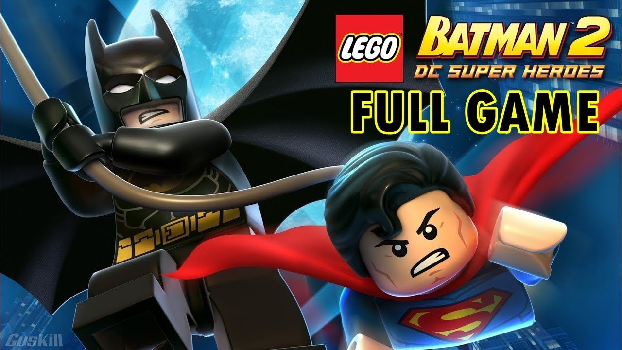 LEGO Batman 2: DC Super Heroes All Cutscenes (Game Movie) 1080p HD 