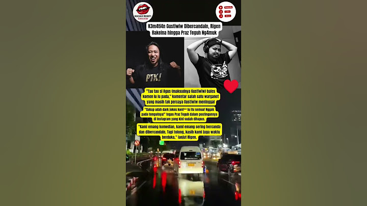 K3m4ti4n Gustiwiw Dibercand4in, Rigen hingga Praz Teguh Ng4mvk #prazteguh #rigenrakelna #pwk #shorts