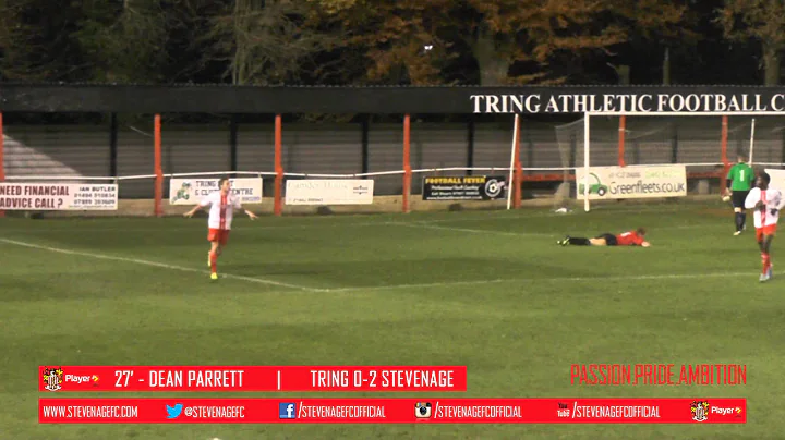 GOALS! Tring Athletic 0 - Stevenage 4