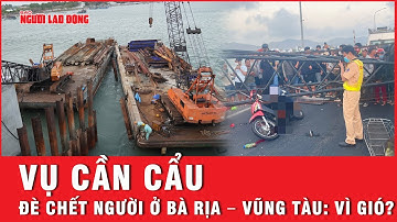 Vụ cần cẩu đè chết người ở Bà Rịa – Vũng Tàu: Vì gió? | Báo Người Lao Động