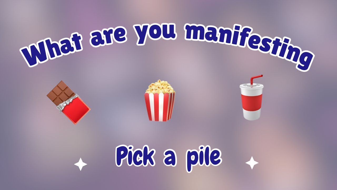 What are you manifesting 🪄Pick a pile