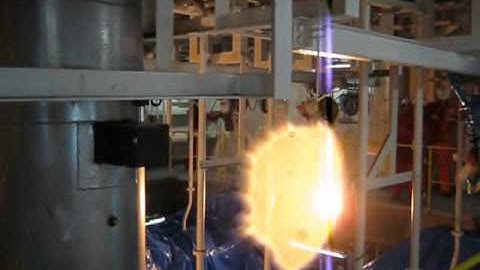 Shipboard Fire Fighting "Water Mist" system test...