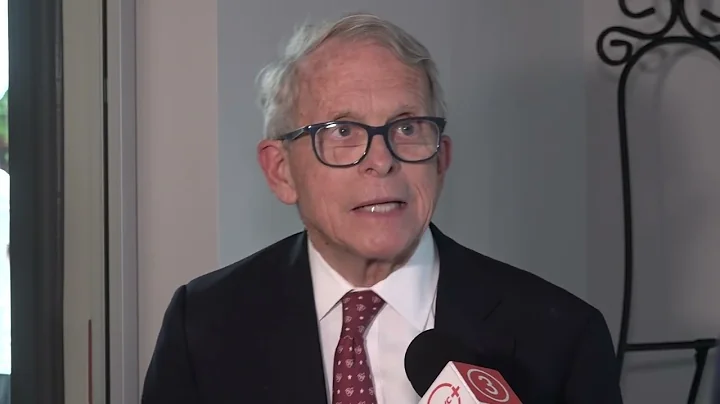 Ohio Gov. Mike DeWine reacts to AG Dave Yost's decision to suspend 2026 gubernatorial campaign