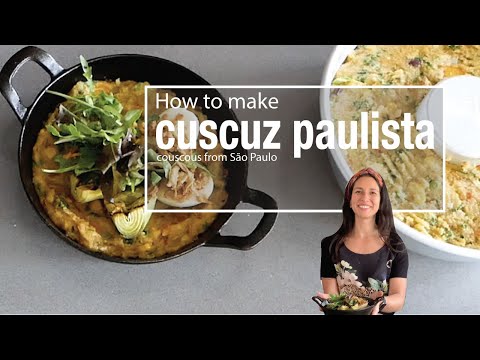 How to Make Cuscuz Paulista - Couscous Brazil (São Paulo)