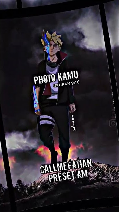 preset alightmotion DJ kara boruto kane #preset