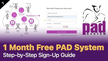 How to Sign up for PAD share one month Free Trial [PAD system tutorial, Digital Pattern Design]