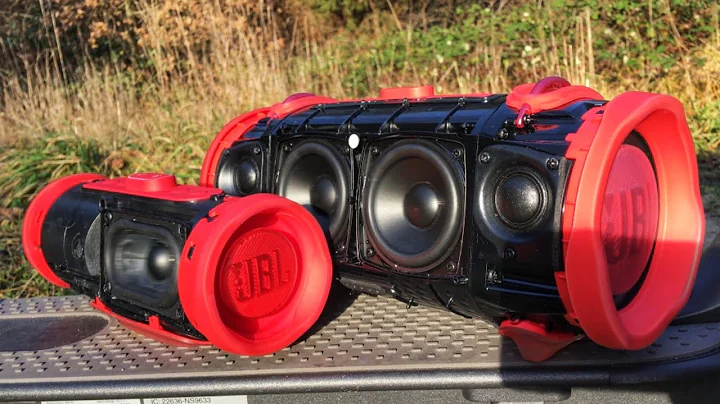 JBL Charge 4 + JBL Xtreme 2 | BASS TEST | LOW FREQUENCY MODE 100% VOLUME | PERFECT FOCUS !!! 4K !!!