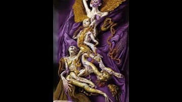 AI Surreal biomorphic painting /Woman with extra limbs/ AI Peinture surréaliste-AI Generation/ Short