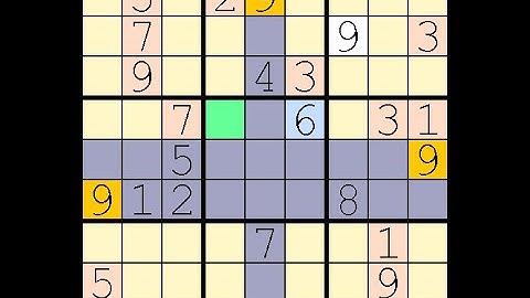 How to Solve Washington Times Sudoku Difficult  16 January, 2024
