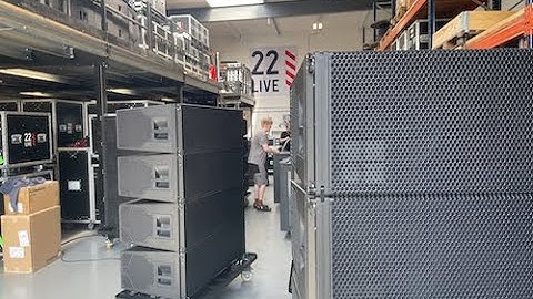 22live increases rental capacity taking delivery of d&b audiotechnik GSL