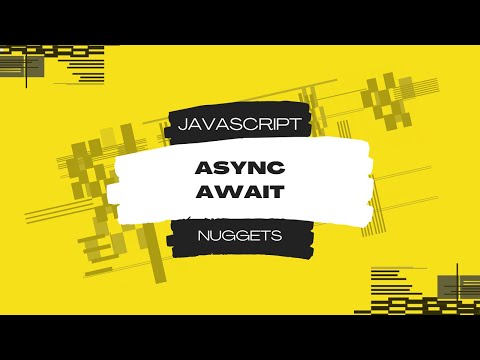 Video: Kas yra async await JavaScript?