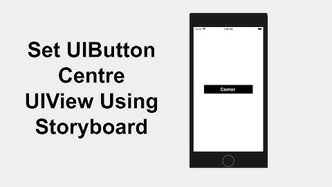 How To UIButton Custom View in Swift Using With Storyboard